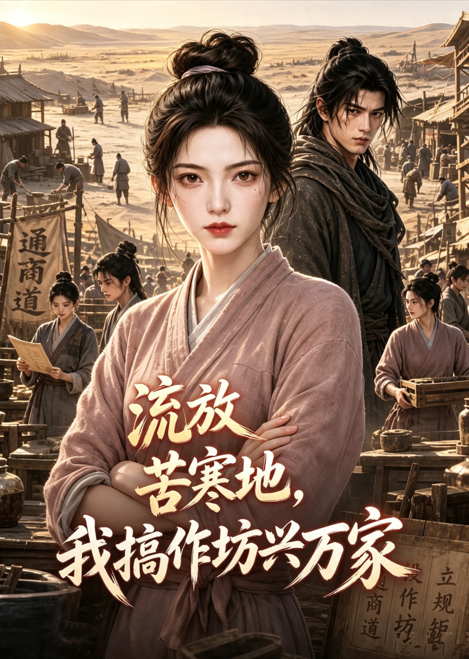 流放苦寒地,我搞作坊兴万家海报
