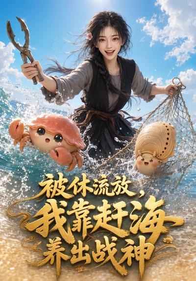 被休流放,我靠赶海养出战神海报