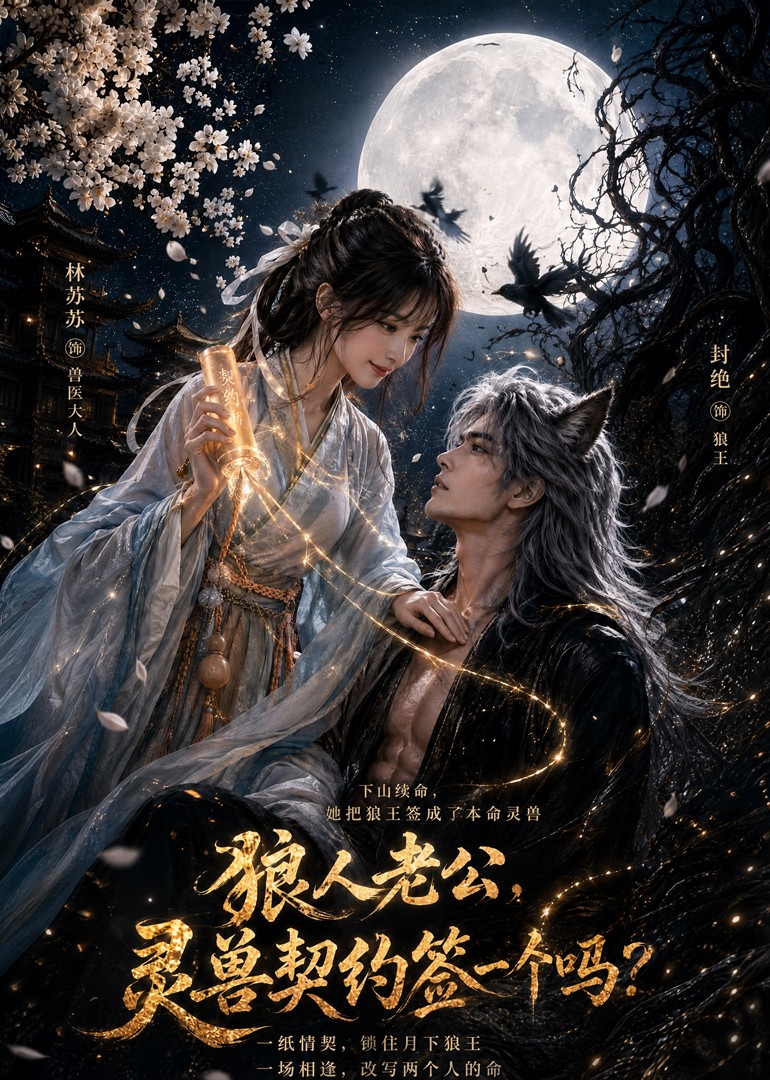 狼人老公,灵兽契约签一个吗?海报