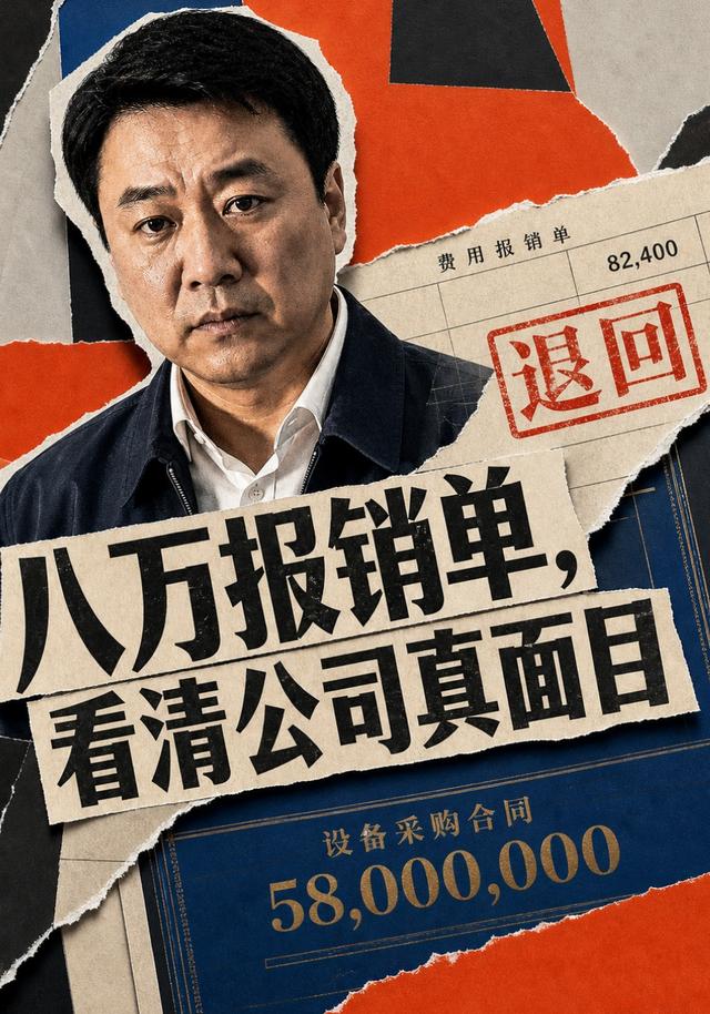 八万报销单,看清公司真面目海报