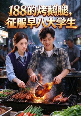 188的烤鹅腿,征服早八大学生海报