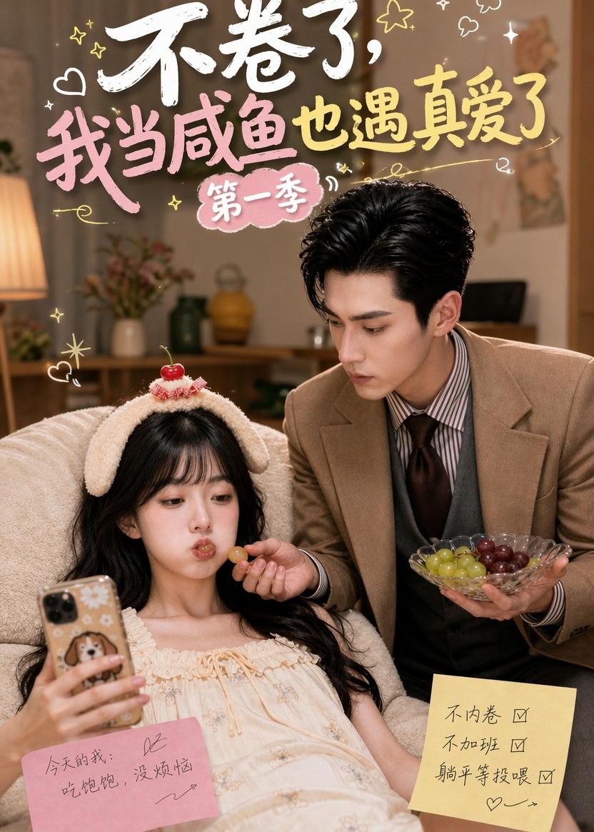 不卷了,我当咸鱼也遇真爱了海报