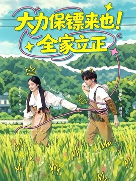 大力保镖来也!全家立正海报