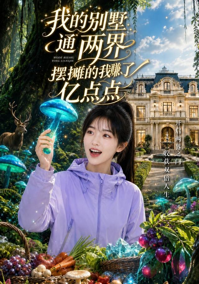 我的别墅通两界,摆摊的我赚了亿点点海报