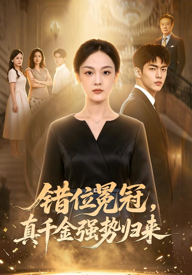 错位冕冠,真千金强势归来海报