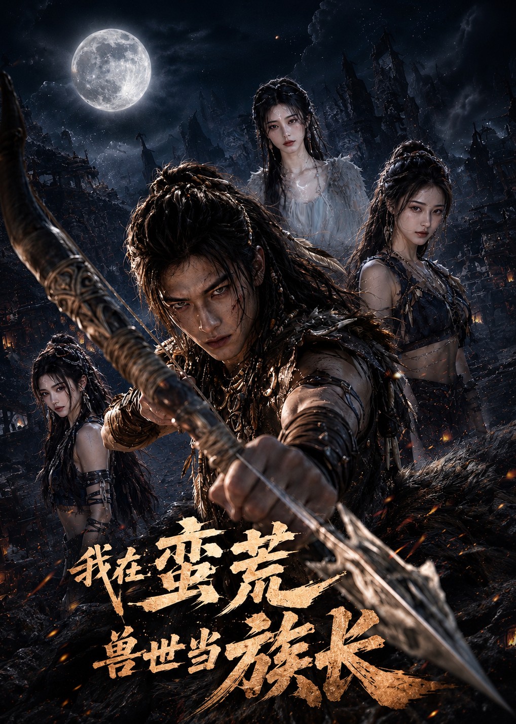 我在蛮荒兽世当族长海报