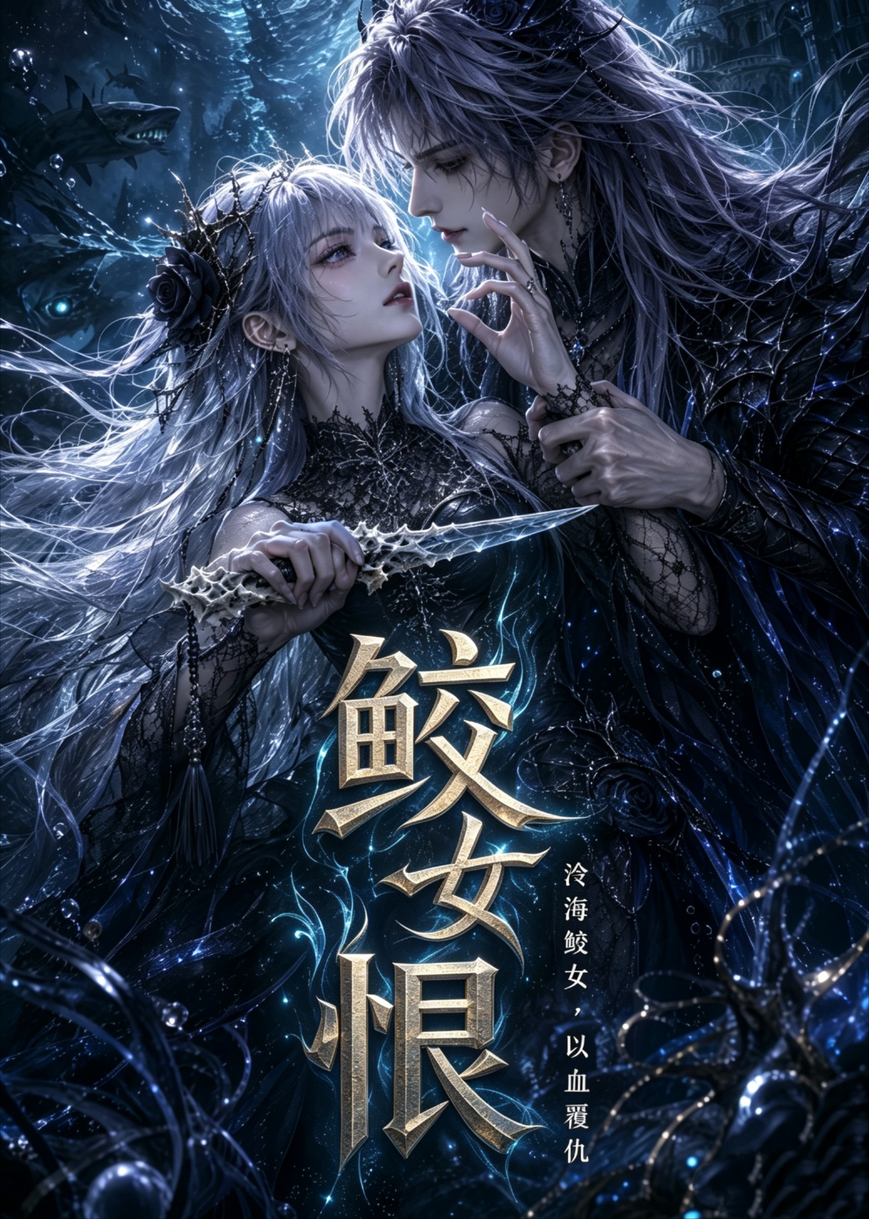 鲛女恨海报