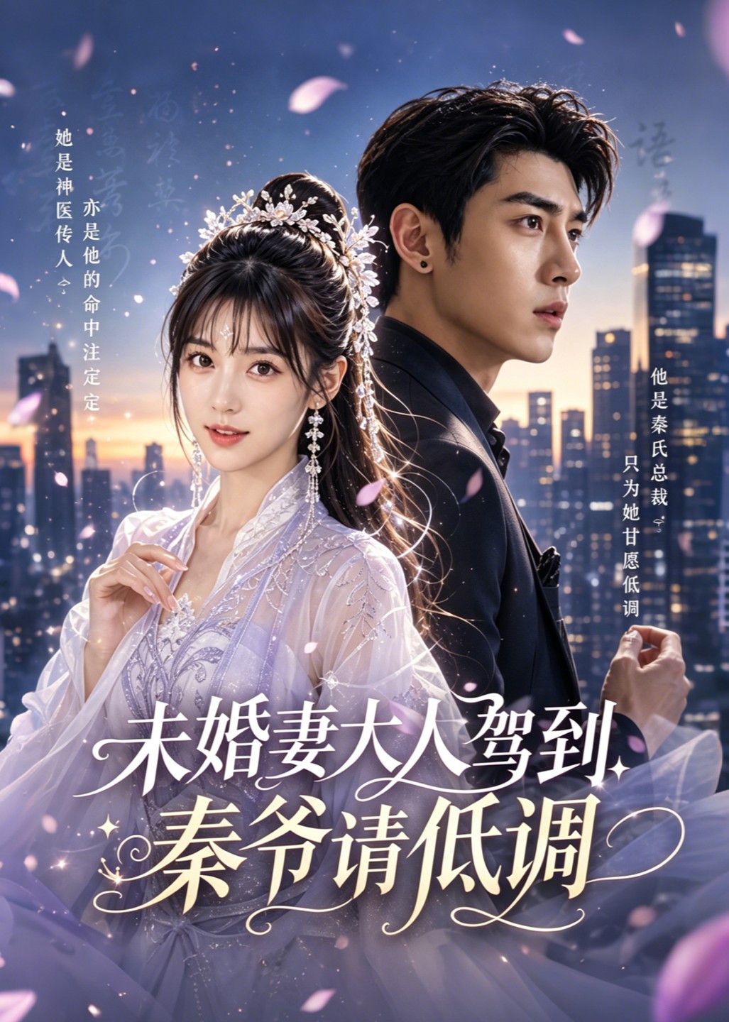 未婚妻大人驾到秦爷请低调海报