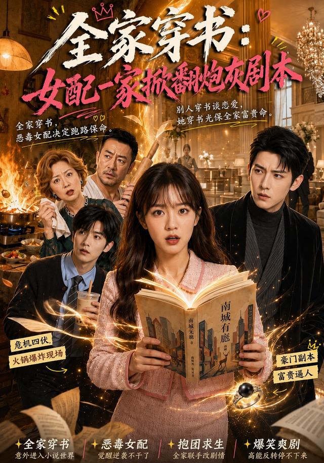 全家穿书:女配一家掀翻炮灰剧本海报