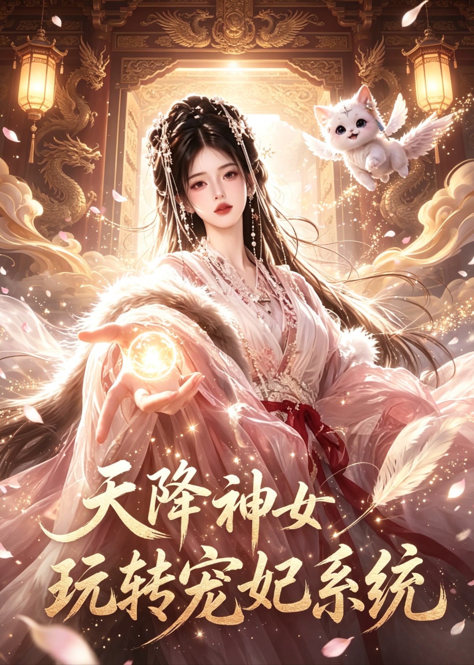 天降神女玩转宠妃系统海报