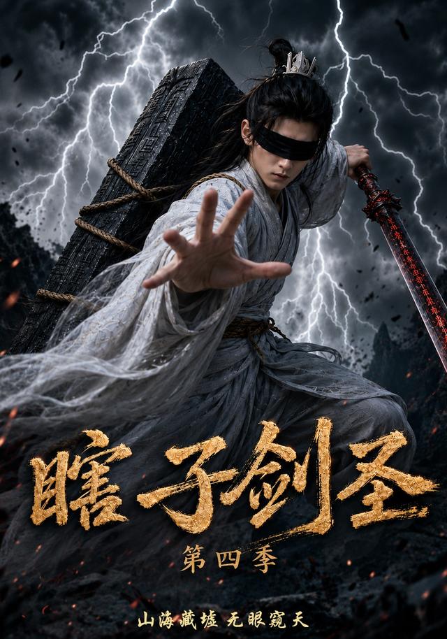 瞎子剑圣第四季,山海藏墟,无眼窥天海报
