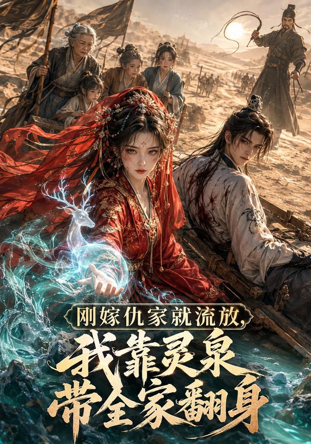 刚嫁仇家就流放,我靠灵泉带全家翻身海报