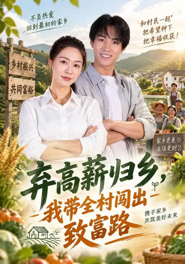 弃高薪归乡,我带全村闯出致富路海报