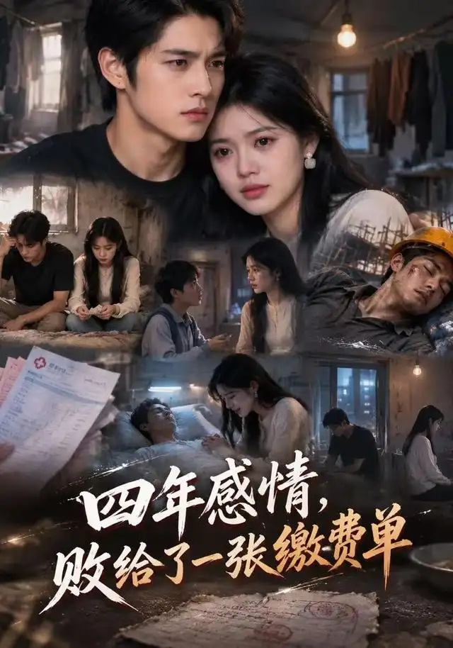 四年感情,败给了一张缴费单海报