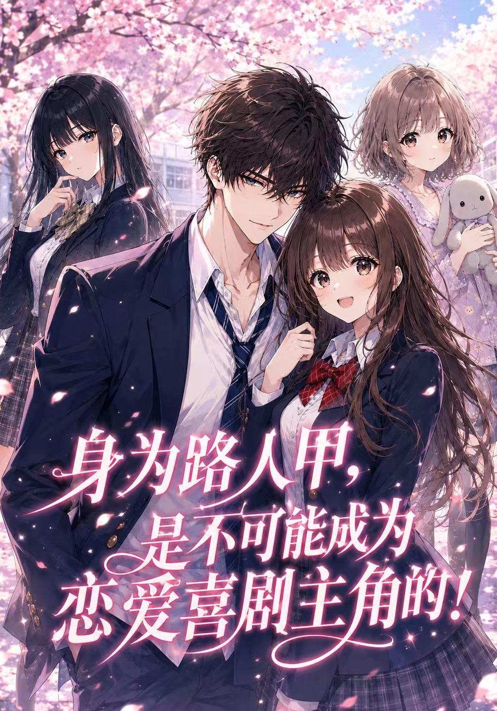 身为路人甲,是不可能成为恋爱喜剧主角的!海报