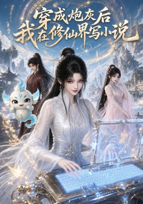 穿成炮灰后我在修仙界写小说海报