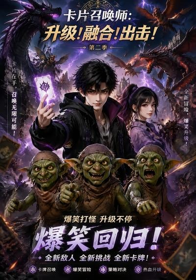 卡片召唤师:升级!融合!出击!海报