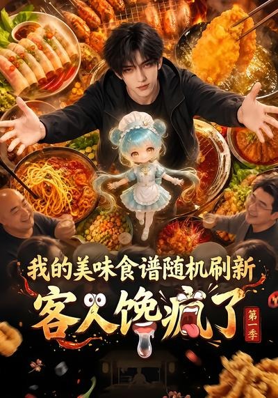 我的美味食谱随机刷新,客人馋疯了海报