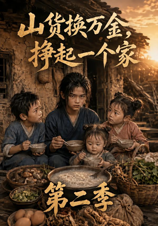 山货换万金,挣起一个家海报