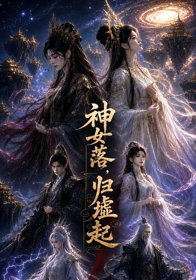 神女落,归墟起海报