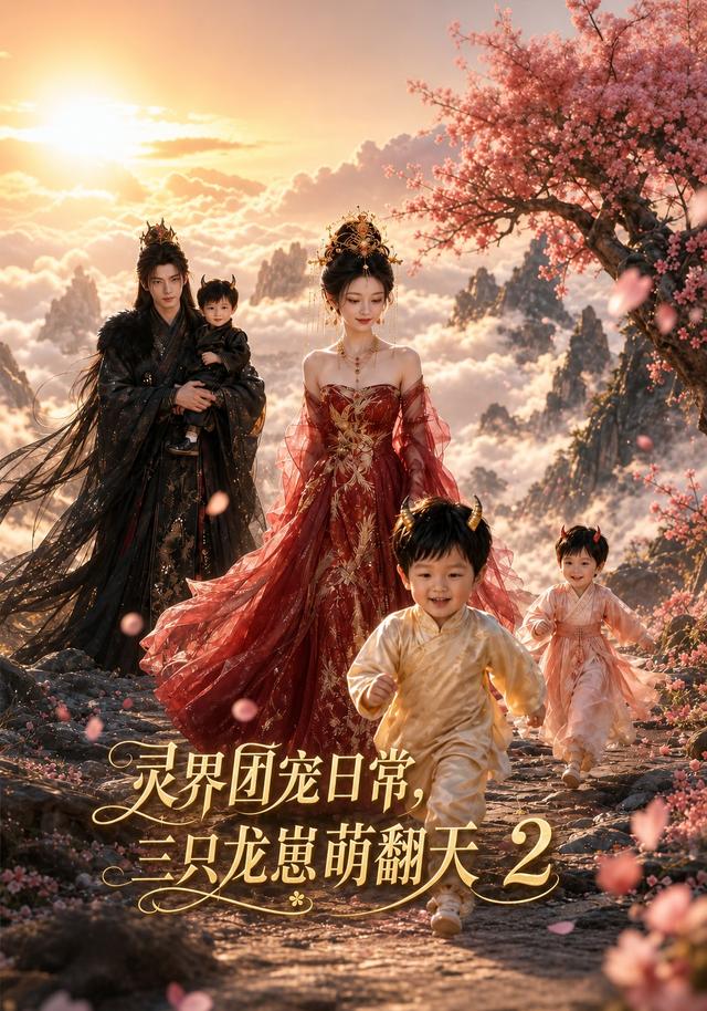 灵界团宠日常,三只龙崽萌翻天2海报