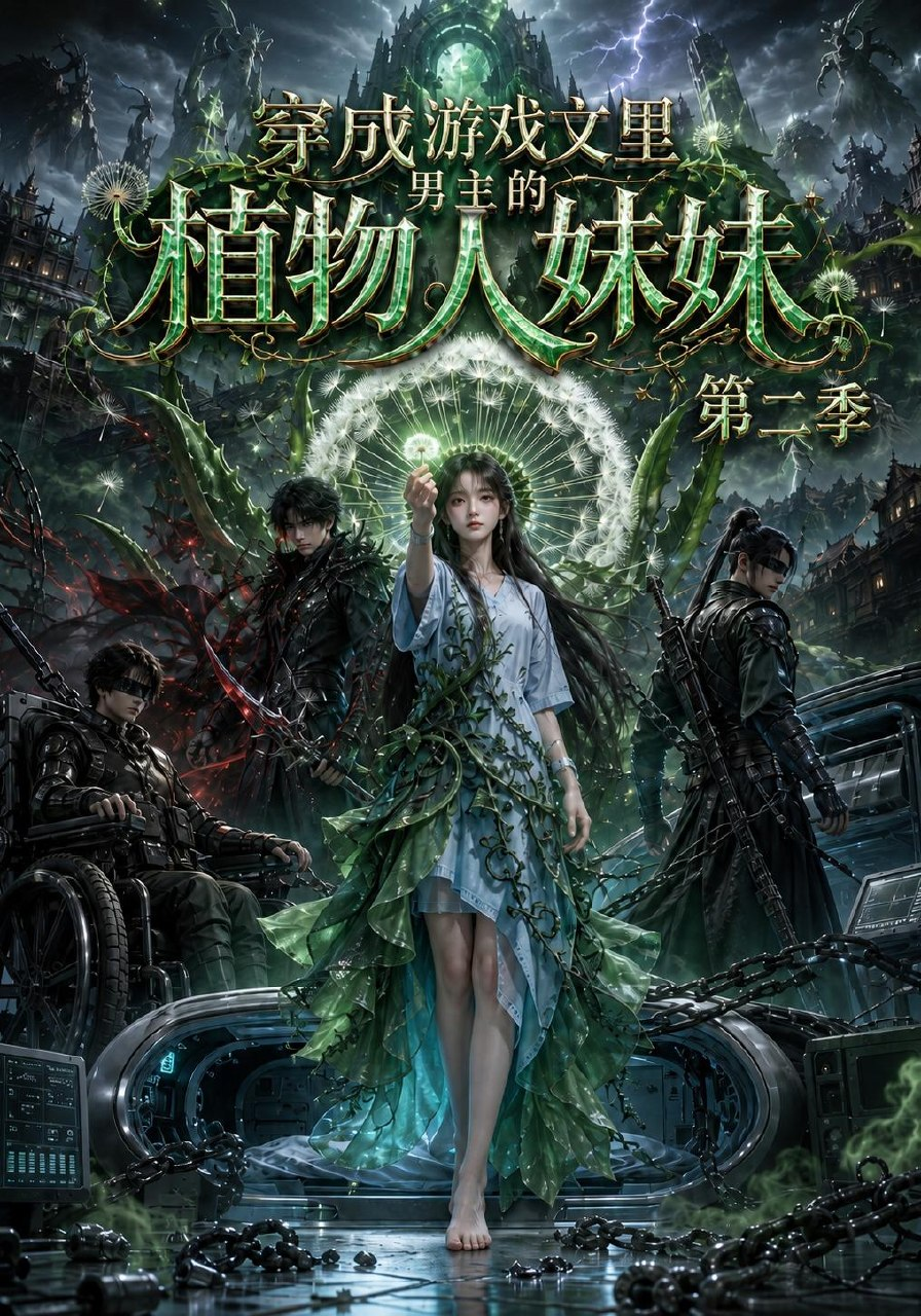 穿成游戏文里男主的植物人妹妹海报