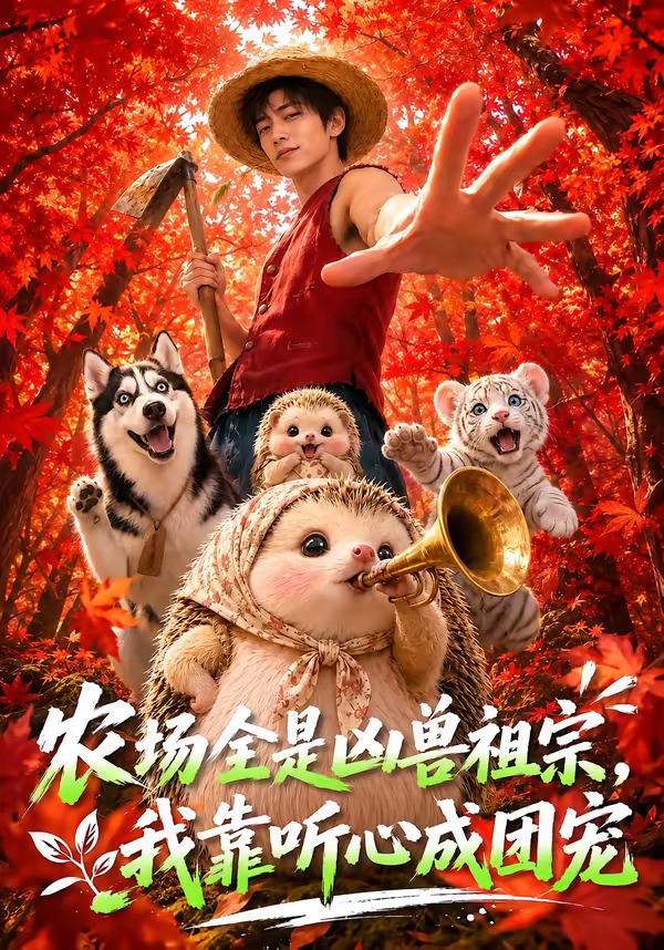 农场全是凶兽祖宗,我靠听心成团宠海报