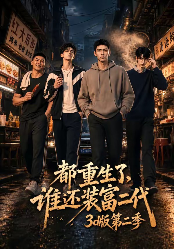 都重生了,谁还装富二代3D版海报