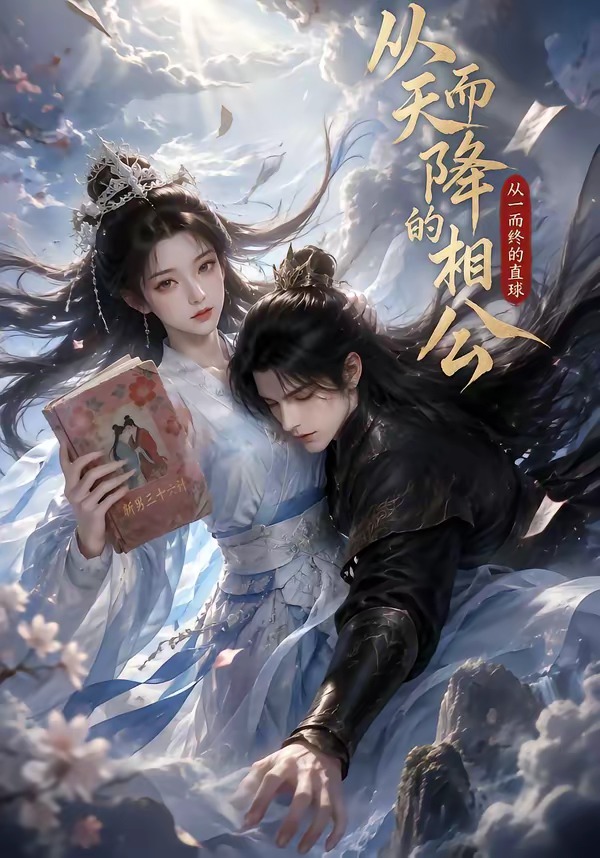 从天而降的相公,从一而终的直球海报