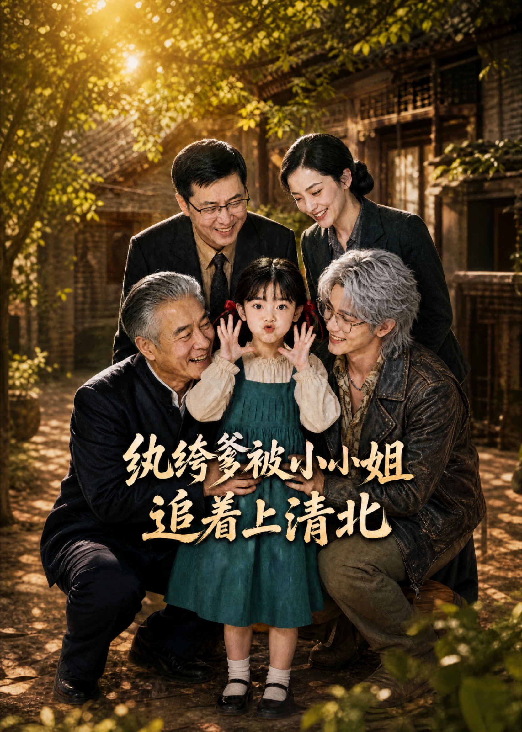 纨绔爹被小小姐追着上清北海报