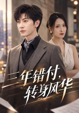 三年错付,转身风华海报