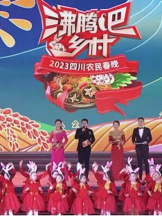 四川卫视 “沸腾吧!乡村” 2023四川农民春晚海报