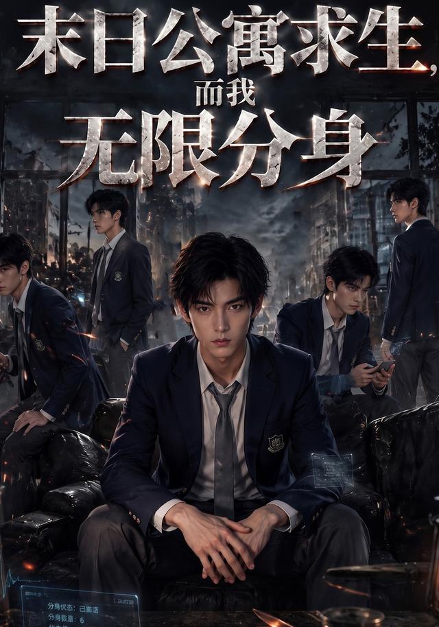 末日公寓求生,而我无限分身海报