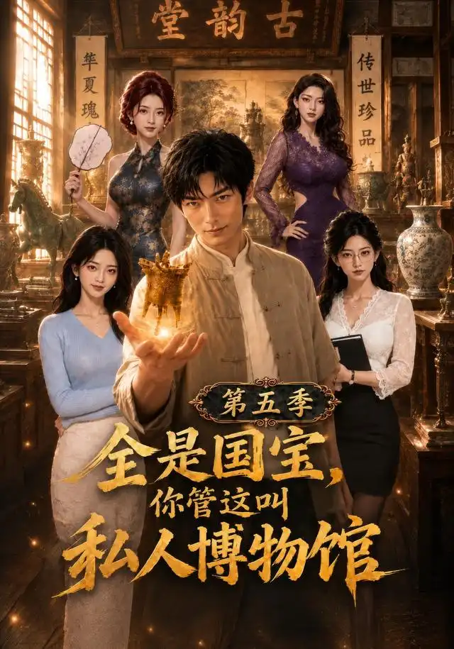 全是国宝,你管这叫私人博物馆海报