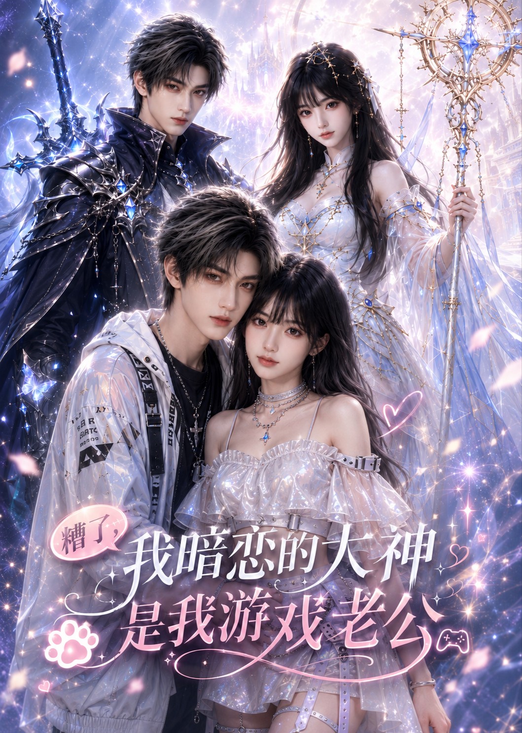 糟了,我暗恋的大神是我游戏老公海报