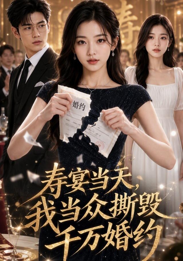 寿宴当天,我当众撕毁千万婚约海报