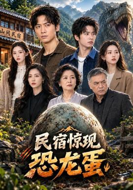 民宿惊现恐龙蛋海报