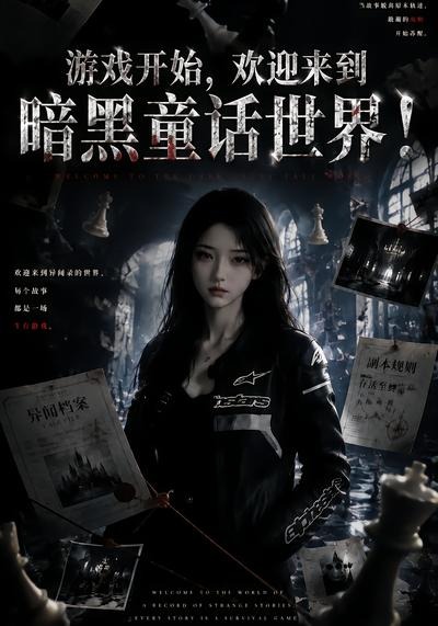 游戏开始,欢迎来到暗黑童话世界!海报