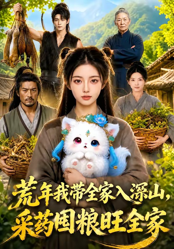 荒年我带全家入深山,采药囤粮旺全家海报