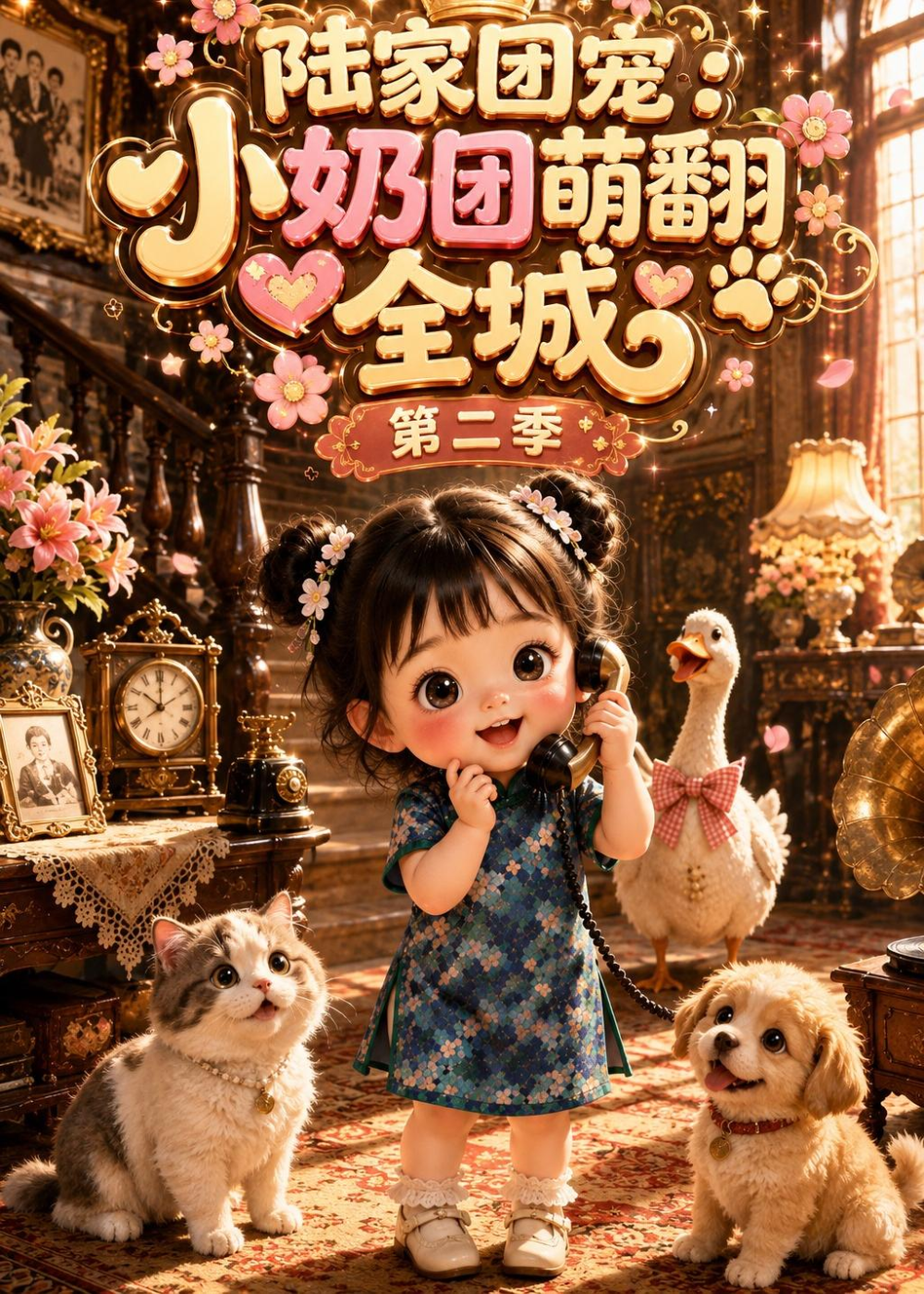 陆家团宠:小奶团萌翻全城海报