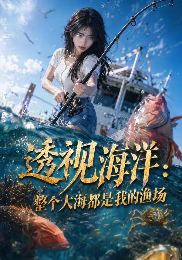 透视海洋:整个大海都是我的渔场海报