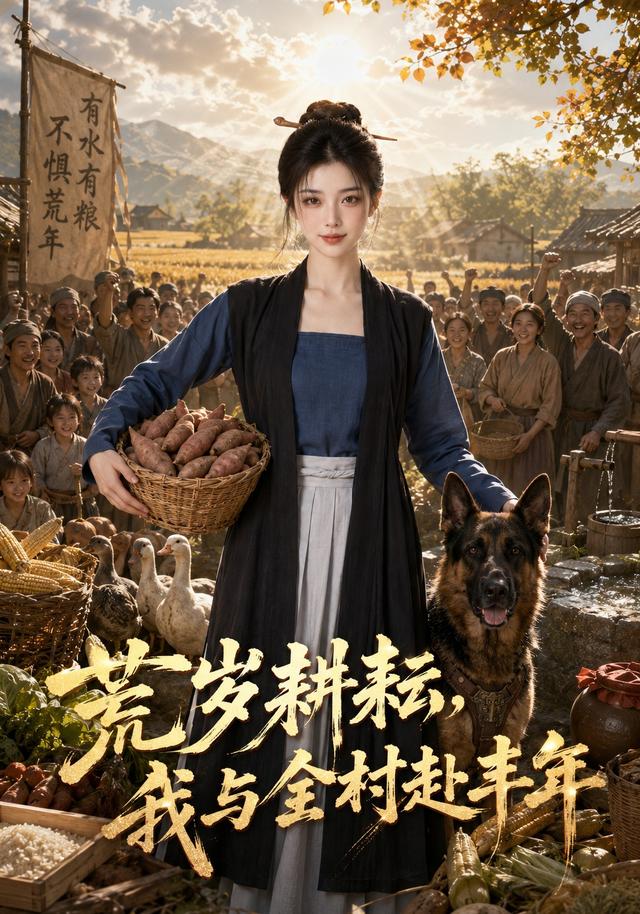 荒年耕耘,我与全村赴丰年海报