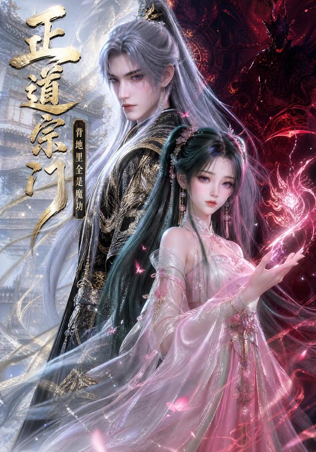 正道宗门,背地里全是魔功海报