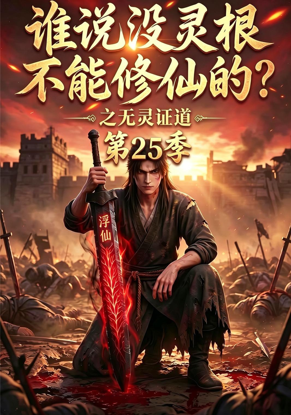 谁说没灵根不能修仙的？之无灵证道海报