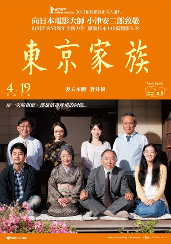 东京家族海报