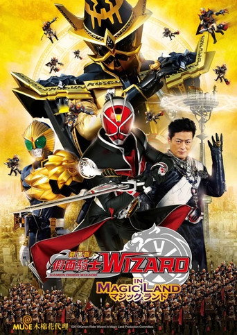 假面骑士Wizard剧场版:In Magic Land海报