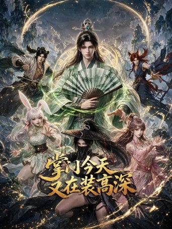 掌门今天又在装高深海报