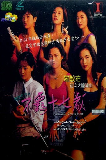 靓妹系列之不羁十七岁海报